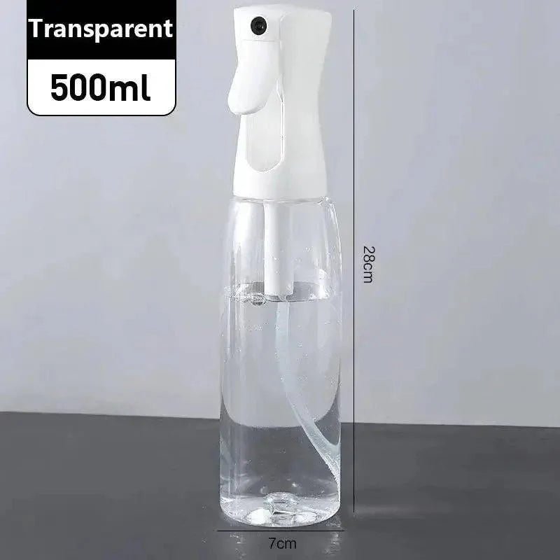 200/300/500ml High Pressure Spray Bottles Refillable Bottles Continuous Mist Watering Can Automatic Salon Barber Water Sprayer - Womans Fashion