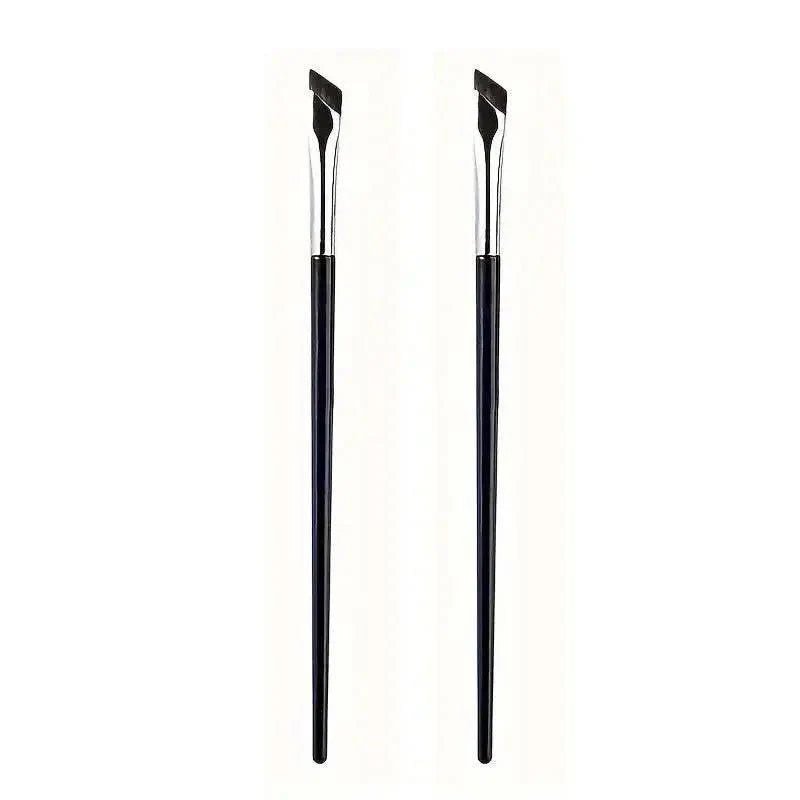 2/5Pc Karsyngirl Upgrade Blade Eyeliner Brush Ultra Thin Fine Angle Flat Eyebrow Brush Under The Eyes Place Precise Detail Brush - Womans Fashion