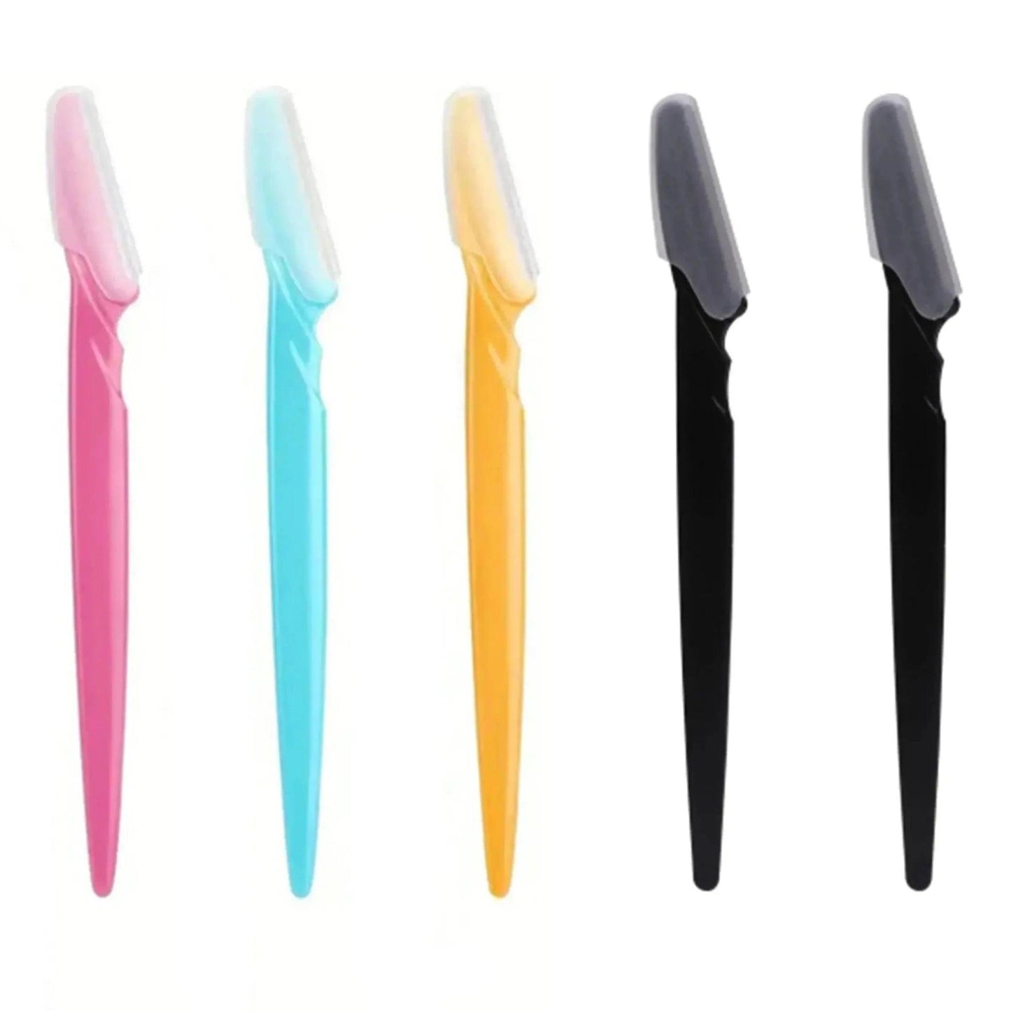 Colorful eyebrow razors for women's facial hair removal, beauty and fashion essentials