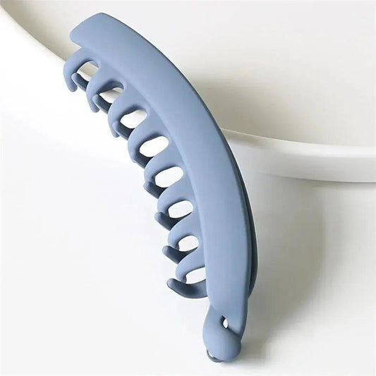 Blue hair claw clip for women's fashion styling