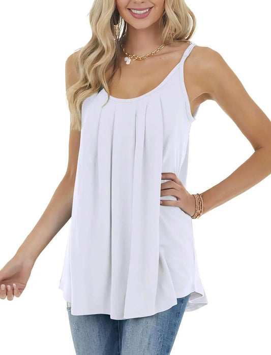 Beige ribbed square neck women's short sleeve top, stylish fashion tee for casual wear