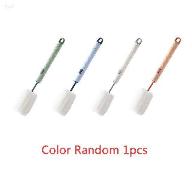 Color random 1pc dish brush with soft bristles, ideal for kitchen cleaning
