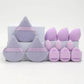 12 - Piece Makeup Sponge Set - Womans Fashion