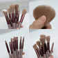 Luxury makeup brush set with soft bristles, perfect for women's beauty and fashion routines