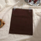 Brown ribbed mini skirt on pearl hanger, women's fashion, cozy texture, stylish outfit essential