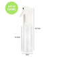 White 300ML spray bottle, 24.7cm tall, ideal for beauty and fashion products