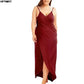 2022 5XL Summer Ladies Halter Dress Solid Color Sexy Suspenders Cross Sleeveless Ladies Clothes Beach Skirt Female Clothing Tops - Womans Fashion