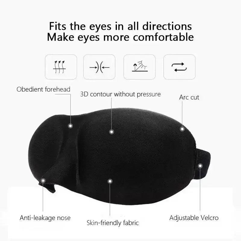 3D Contoured Sleep Mask - Womans Fashion