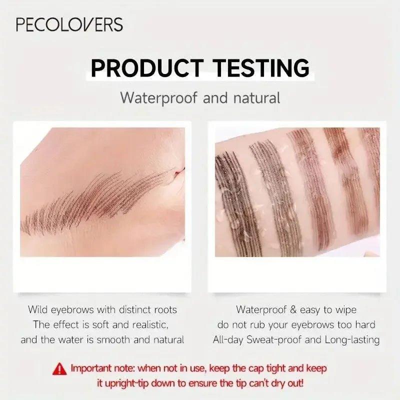 4 Tip Waterproof Brow Pen - Womans Fashion