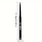 PINK 21 black eyeliner pencil, 11.5cm long, precise tip for women's fashion makeup