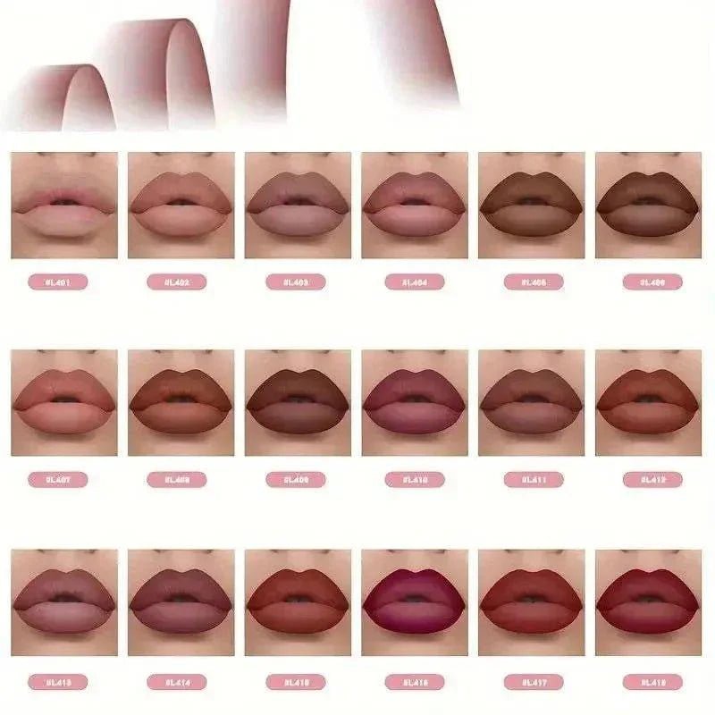 6pcs Velvet Matte Lip Liner Pencils Set Long - Lasting Non - Drying Perfect for Lining Filling Lips Versatile for All Skin Typ - Womans Fashion