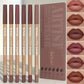 6pcs Velvet Matte Lip Liner Pencils Set Long - Lasting Non - Drying Perfect for Lining Filling Lips Versatile for All Skin Typ - Womans Fashion