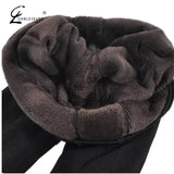 Soft fleece-lined women's thermal leggings for cozy winter fashion