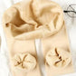 Beige thermal tights for women, soft fleece lining, cozy winter leggings, fashion essentials