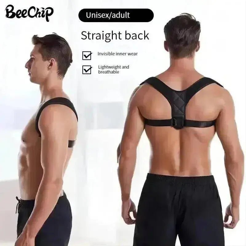Back Posture Correction Belt Hunchback Prevention Correction of Sitting Posture Unisex Breathable Body Shaping - Womans Fashion