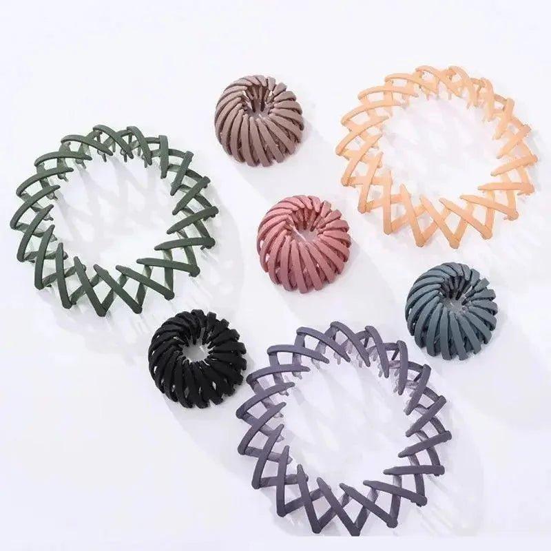 Assorted women's hair scrunchies in multiple colors and styles for everyday fashion