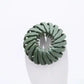 Sage green spiral hair tie for women's fashion styling