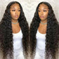 Long curly lace front wig for women, natural-looking deep waves, fashion beauty accessory