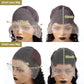 13x4 and 13x6 lace front wigs with natural hairline, curly style, for women’s fashion