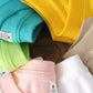 Colorful women's crewneck sweatshirts in pastel and bright shades, soft cotton blend fashion tops