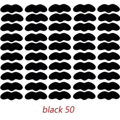 50 black adhesive eyelid strips for women's fashion beauty