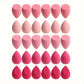 Pink makeup sponges in assorted shades for beauty and fashion routines