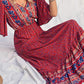 Elegant Casual Long Dress Boho Print Design Short Sleeve V Neck Summer Dress For Women 2024 Fashion - Womans Fashion