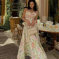 Elegant Printed Flower Women's Dress Contrast Sleeveless Halter Waist - Closed A - Line Lady Dresses Summer Fashion Vacation Robe - Womans Fashion