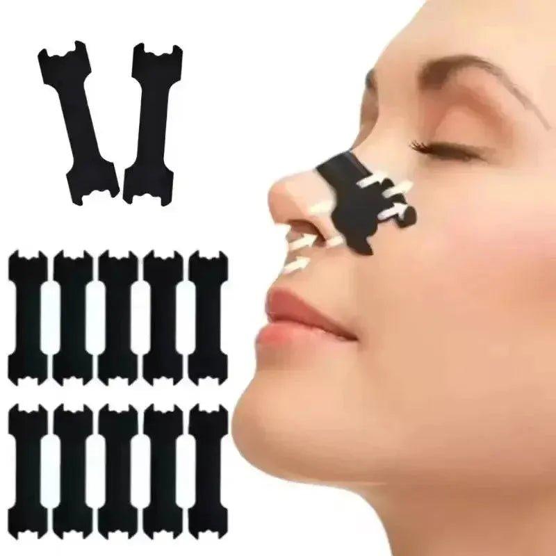 Nose shaper strips for facial contouring, beauty and fashion skincare tool