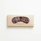 Floral migraine eye mask in gift box, handmade therapy pack for women's wellness and beauty