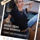 Woman modeling black basic tee, trendy top for women 2025, fashion style with jeans and accessories
