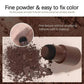 Fine powder makeup stick with sponge applicator, easy to fix color, blends naturally without smudging