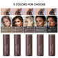 5-color hairline powder for natural-looking hairline, suitable for light to dark hair tones