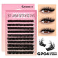 3D Lash Extensions GP04, 8-16mm lengths, natural volume for women's beauty and fashion