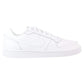 White Nike sneaker with classic design, ideal for women's fashion and casual wear