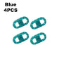 Blue 4PCS fashion hair clips for women, stylish accessory for styling