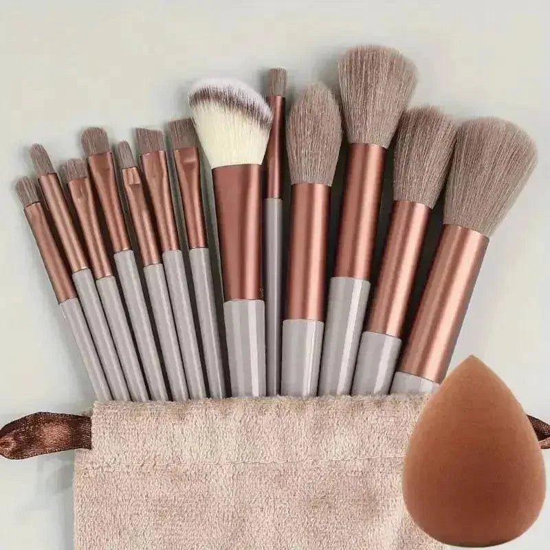 Makeup Brush Set Soft Fluffy Professiona Cosmetic Foundation Powder Eyeshadow Kabuki Blending Make Up Brush Beauty Tool Makeup - Womans Fashion
