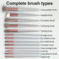 Makeup Brush Set Soft Fluffy Professiona Cosmetic Foundation Powder Eyeshadow Kabuki Blending Make Up Brush Beauty Tool Makeup - Womans Fashion