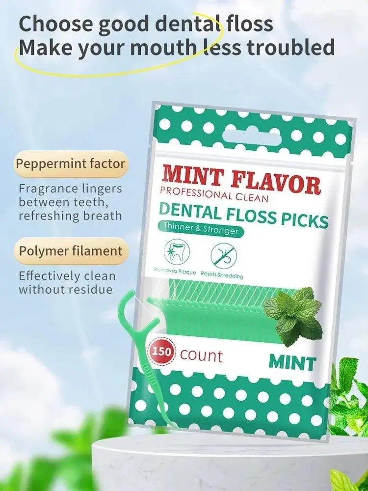 Mint Dental Floss Picks - Womans Fashion
