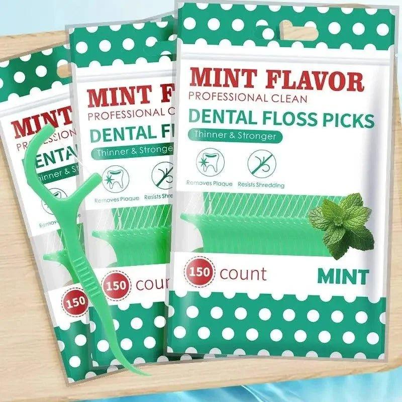 Mint Dental Floss Picks - Womans Fashion