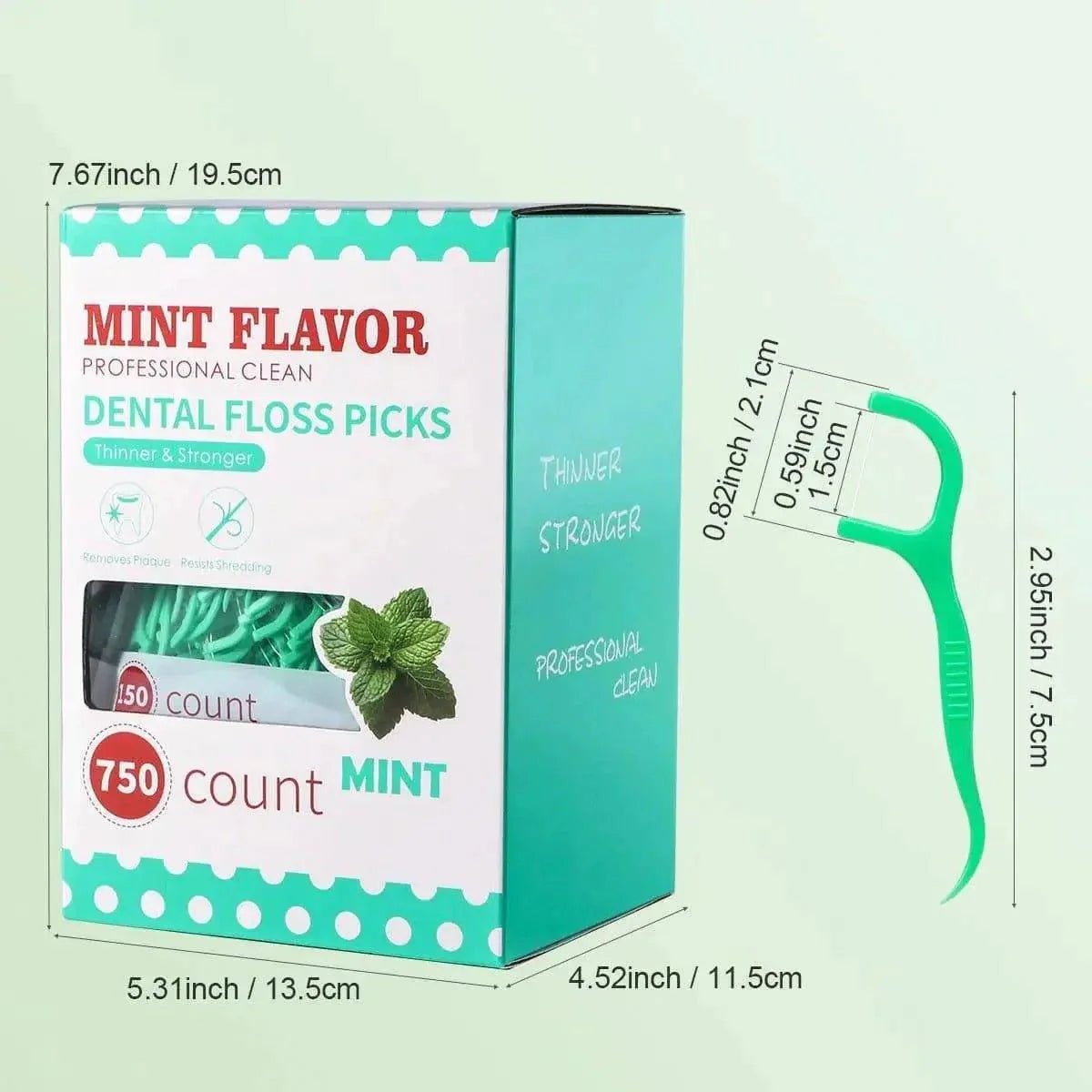 Mint Dental Floss Picks - Womans Fashion