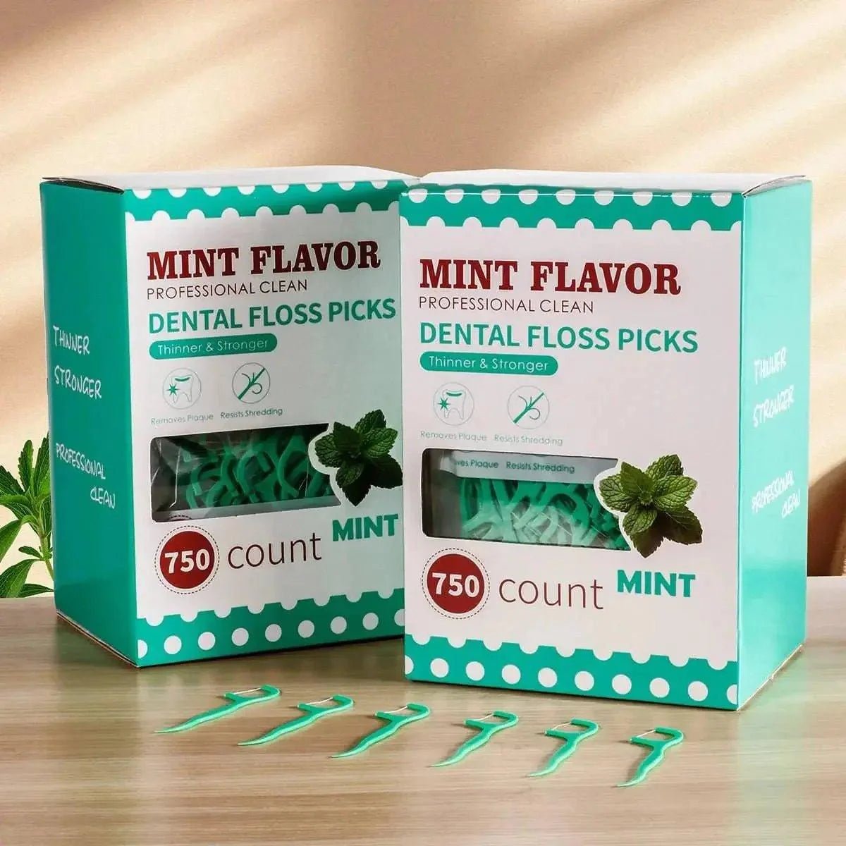 Mint Dental Floss Picks - Womans Fashion