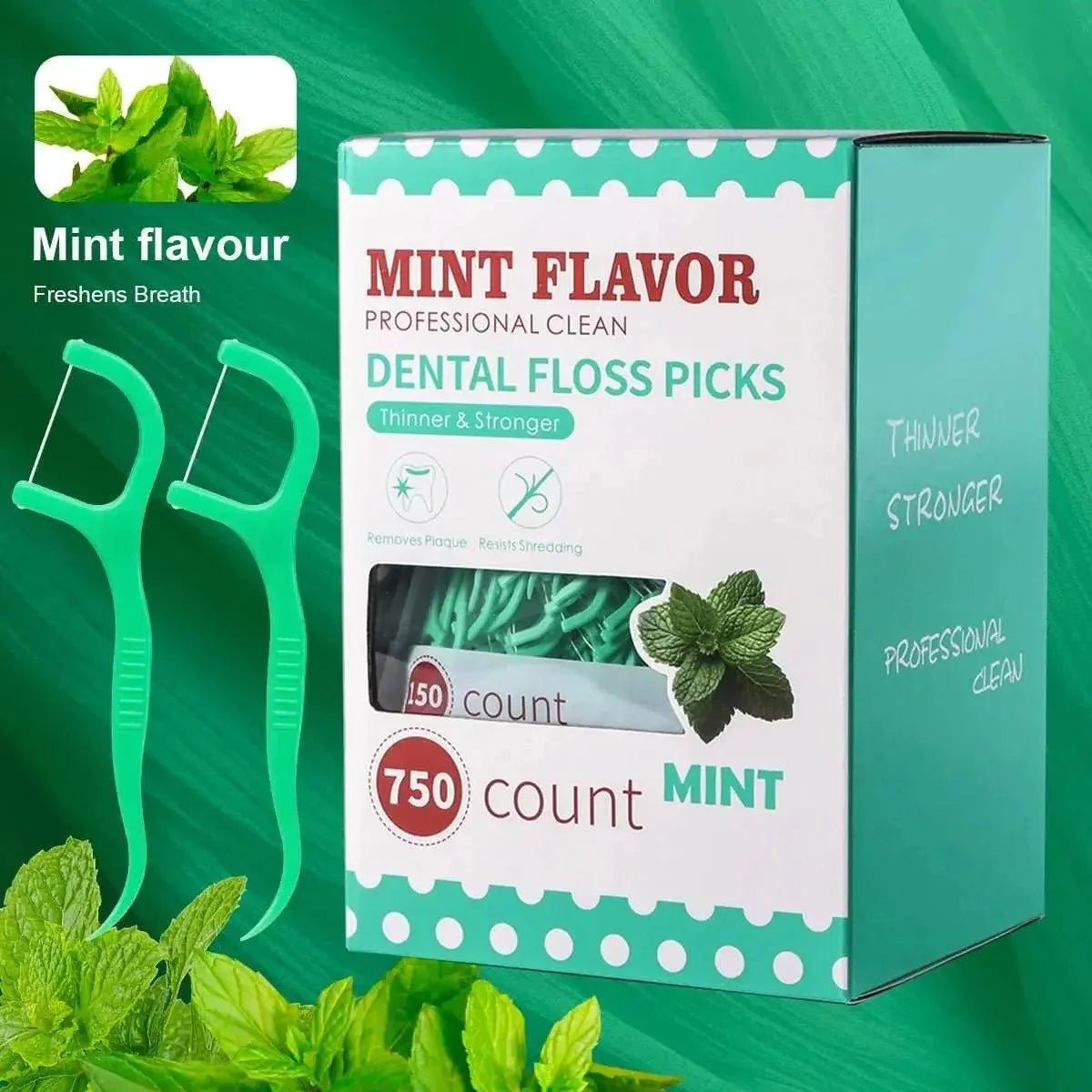 Mint Dental Floss Picks - Womans Fashion