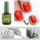 Magic Unloading nail glue remover for soak-off gel polish, 15ml bottle with before/after nail transformation