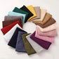 Assorted colorful women's fashion scarves arranged in a circle