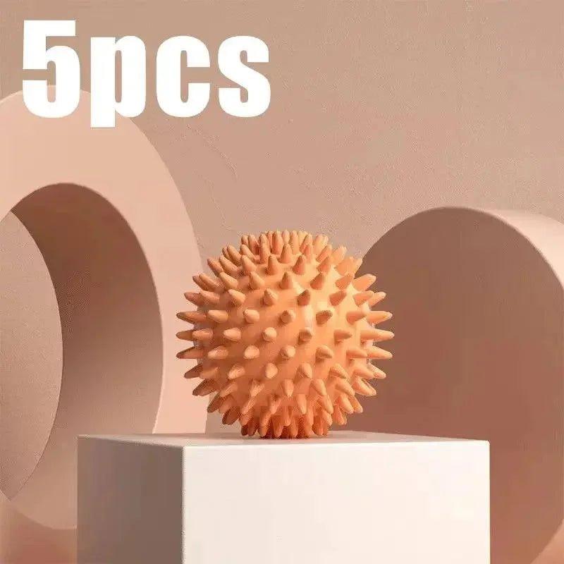 5pcs spiky massage ball for muscle relief and relaxation