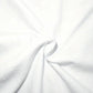 Soft white fabric swirled for women's fashion clothing
