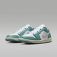 Mint green and white low-top sneakers with Nike swoosh, ideal for women's fashion and casual wear