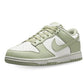 Pale green and white low-top sneaker with Nike swoosh, ideal for women's fashion and casual wear.