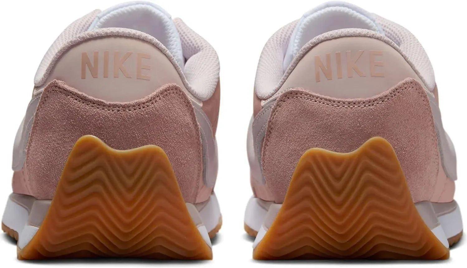Pink Nike sneakers with gum sole, women's fashion footwear